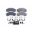 Picture of Power Stop 91-96 Dodge Stealth Front Z23 Evolution Sport Brake Pads w-Hardware