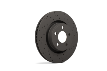 Picture of Hawk Talon 1991 Dodge Stealth FWD Drilled and Slotted Rear Brake Rotor Set