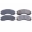 Picture of Power Stop 91-96 Dodge Stealth Front Z16 Evolution Ceramic Brake Pads