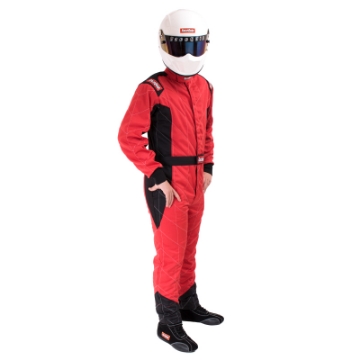 Picture of RaceQuip Red Chevron-5 Suit SFI-5 - 3XL
