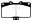 Picture of EBC 91-93 Dodge Stealth 3-0 4WD Redstuff Front Brake Pads