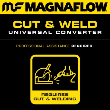 Picture of MagnaFlow Conv Universal 1-75 inch C-C CA Pre-OBDII