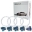 Picture of Oracle Mitsubishi 3000 GT 94-98 Halo Kit - ColorSHIFT w-o Controller