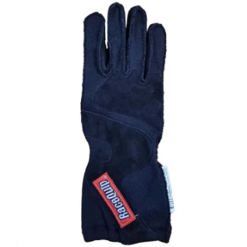 Picture of RaceQuip 356 Series 2 Layer Nomex Outseam Race Gloves SFI 3-3 - 5 All Black & Black 2X-Large