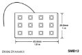 Picture of Diode Dynamics LED Board SMD12 - Cool - White Single