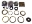Picture of 5 Speed FWD Transmission Rebuild Kit 3000GT Dodge Stealth F5M33 3 Piece 2nd Gear Synchro