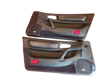 Picture of 1998 3000GT / Stealth BLACK Door Panels With Carpet