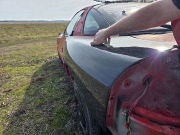Picture of 3000GT and Stealth Rear Carbon Fiber Widebody Fenders