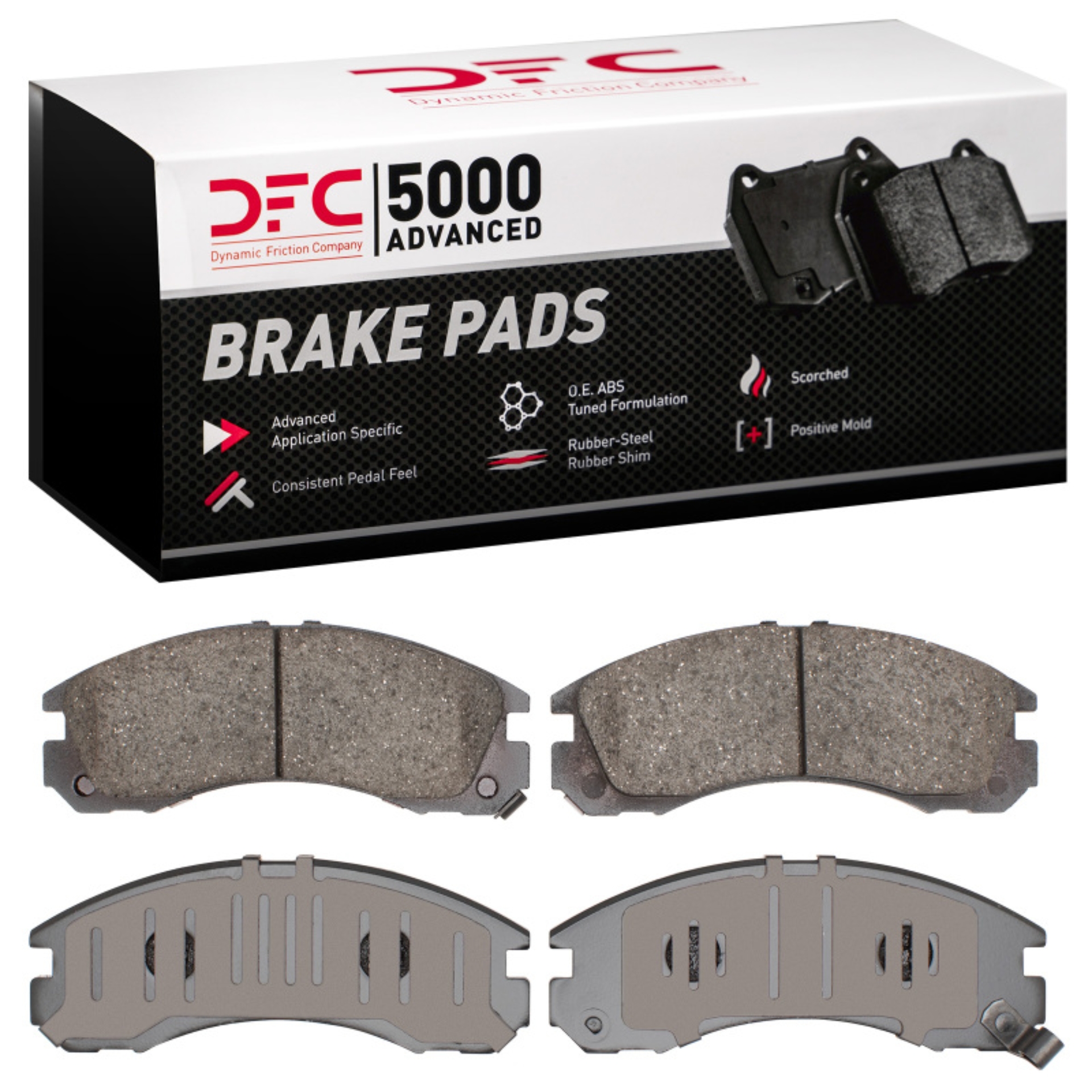 Picture of DFC 90-22 Dodge Stealth Front 5000 Advanced Ceramic Brake Pads