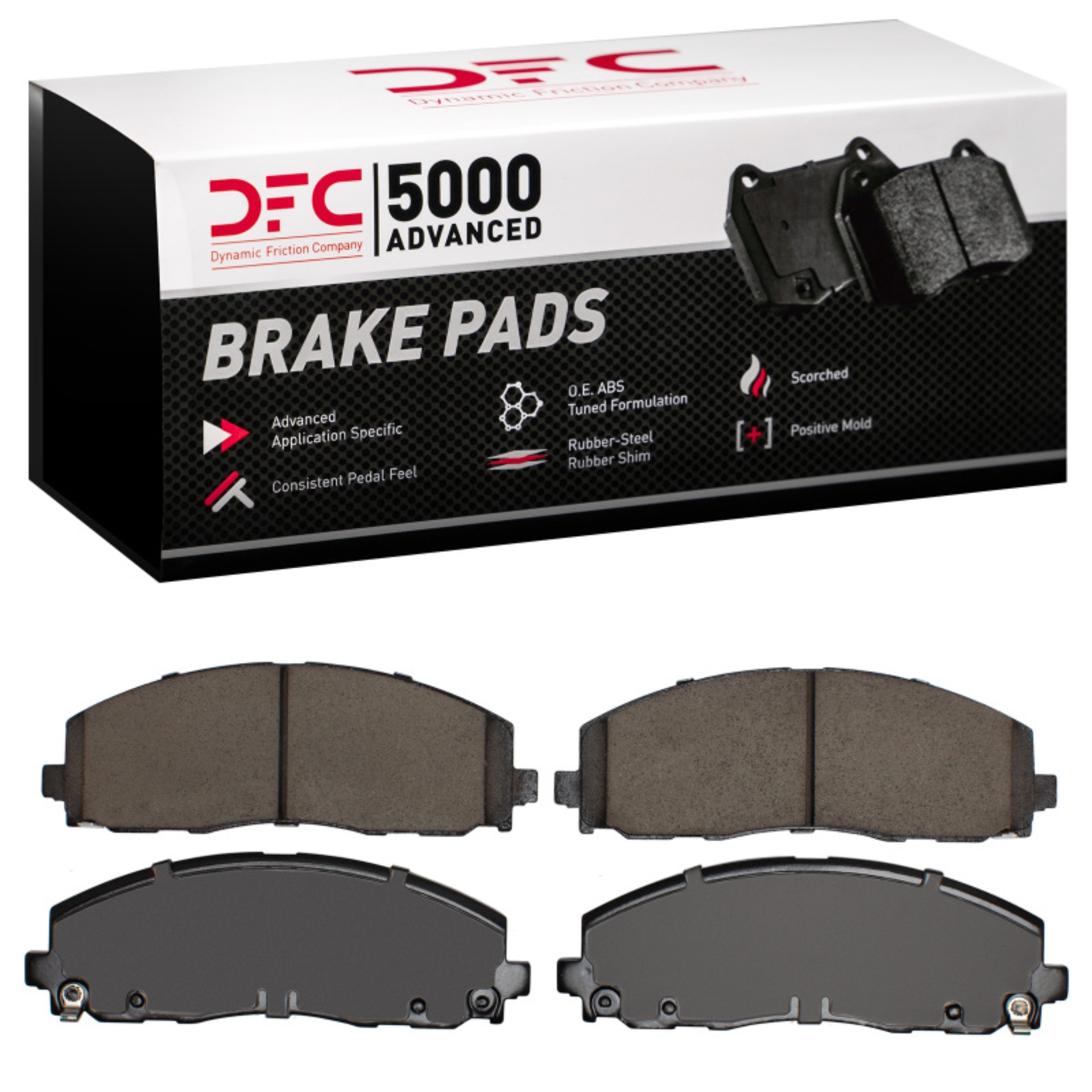 Picture of DFC 12-25 Chrysler Pacifica Front 5000 Advanced Ceramic Brake Pads