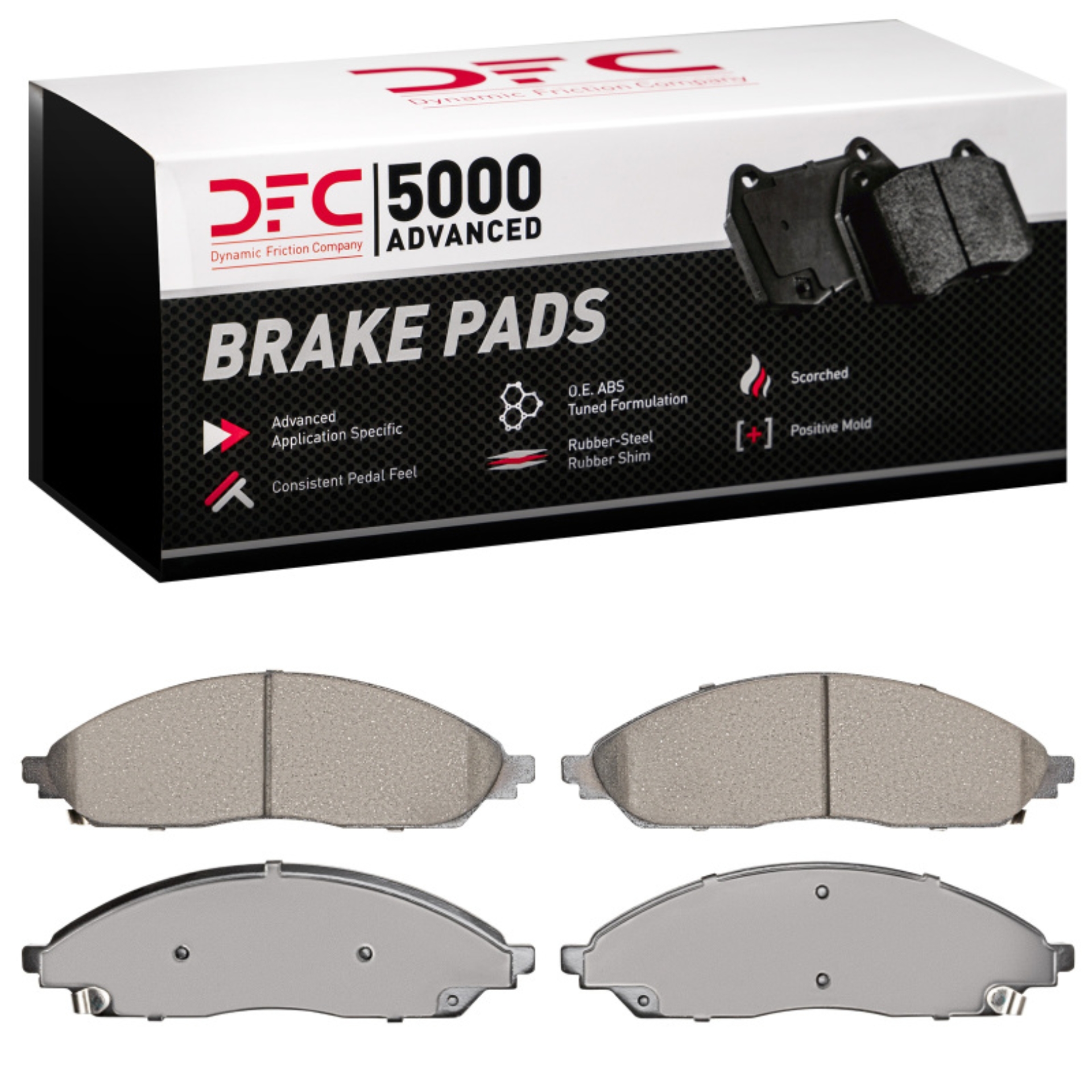 Picture of DFC 20-25 Chrysler Pacifica Front 5000 Advanced Ceramic Brake Pads