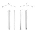 Picture of DFC 93-99 Dodge Stealth Rear Premium Hardware Kit
