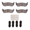 Picture of DFC 04-08 Chrysler Pacifica Rear 4000 HybriDynamic Brake Pads and Hardware Kit