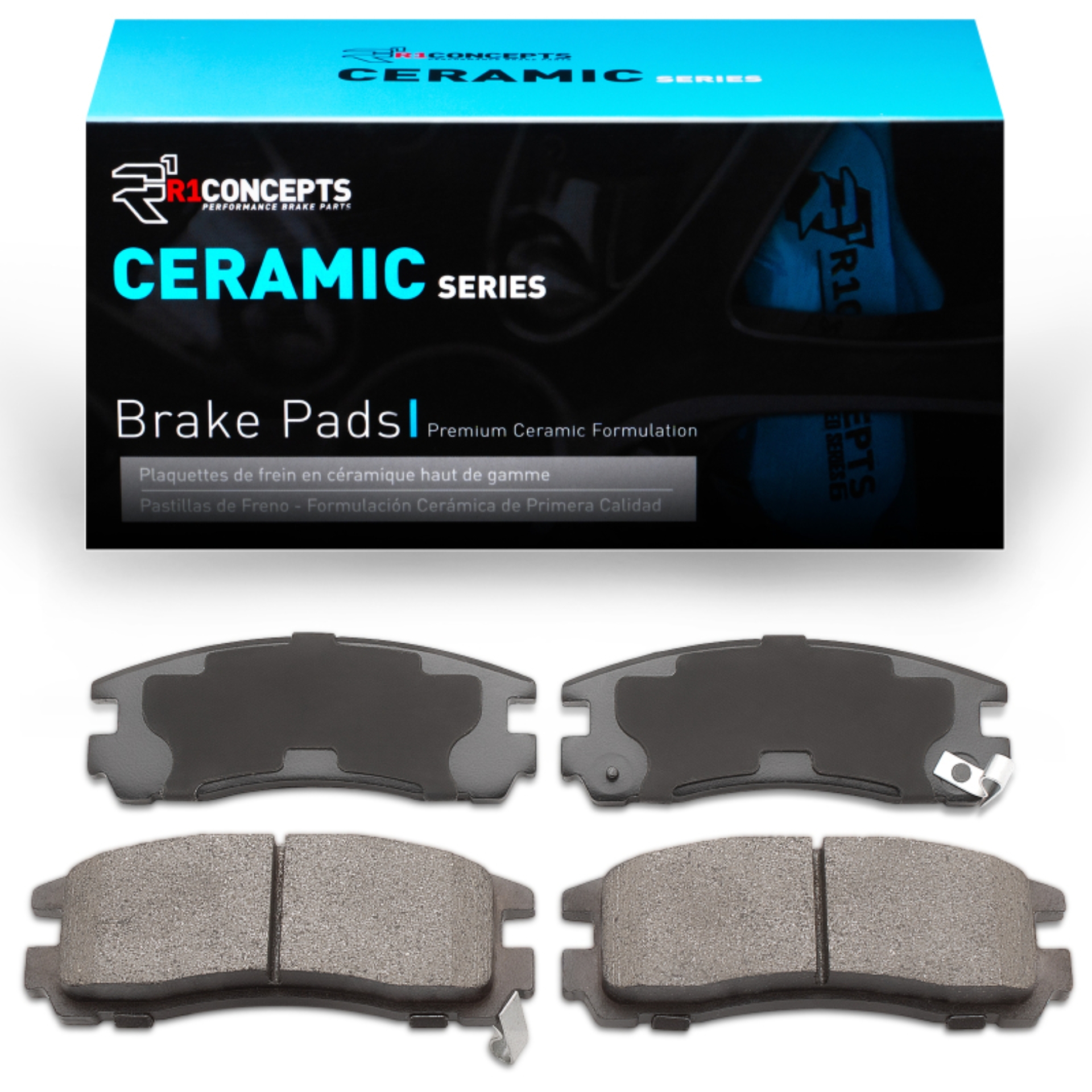 Picture of R1 88-12 Chrysler Sebring Rear R1 Ceramic Brake Pads