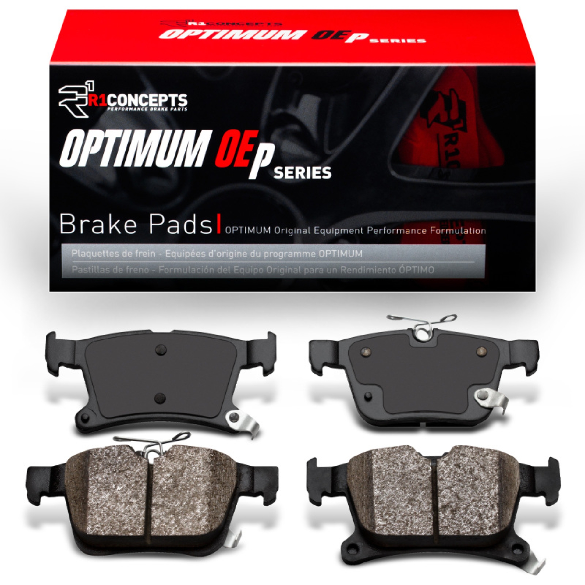 Picture of R1 17-24 Chrysler Pacifica Rear R1 Optimum OE Brake Pads