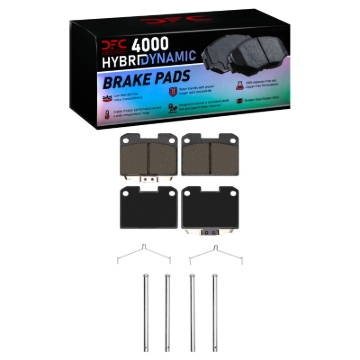 Picture of DFC 93-99 Dodge Stealth Rear 4000 HybriDynamic Brake Pads and Hardware Kit