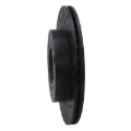 Picture of R1 93-99 Dodge STEALTH Rear Right Drilled & Slotted Black Brake Rotor