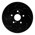 Picture of R1 08-12 Renault TRAFIC (Mexico) Front Left Drilled & Slotted Black Brake Rotor