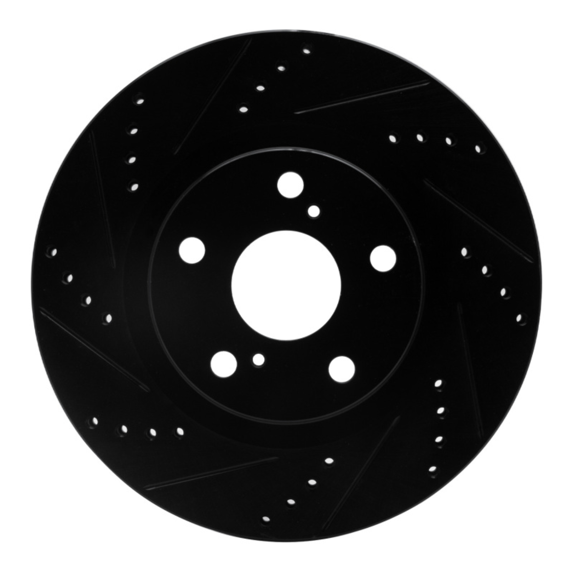 Picture of R1 08-12 Renault TRAFIC (Mexico) Front Left Drilled & Slotted Black Brake Rotor