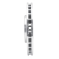 Picture of RNC Brake Rotor - Drill & Slot - R1 91-93 Dodge STEALTH Front Left Drilled & Slotted Silver Brake Rotor rnc631-72014L
