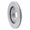 Picture of RNC Brake Rotor - Drill & Slot - R1 93-99 Dodge STEALTH Front Right Drilled & Slotted Silver Brake Rotor rnc631-72031R