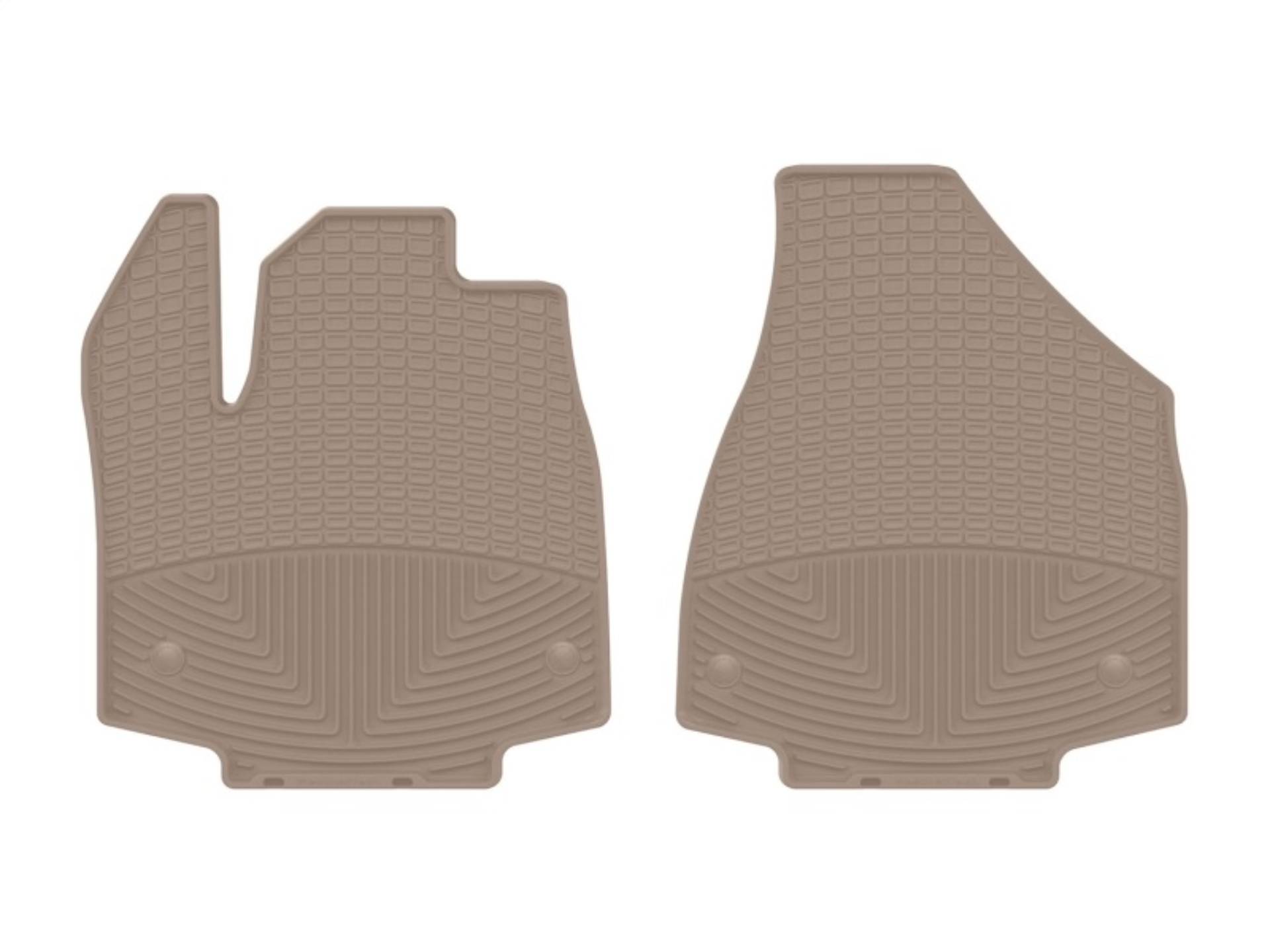 Picture of WeatherTech WT Rubber Mats-Front-Tan Floor Mats - W792TN