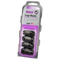 Picture of M12 x 1.5 Black Bulge Cone Seat Style Lug Nuts- 3/4 Hex