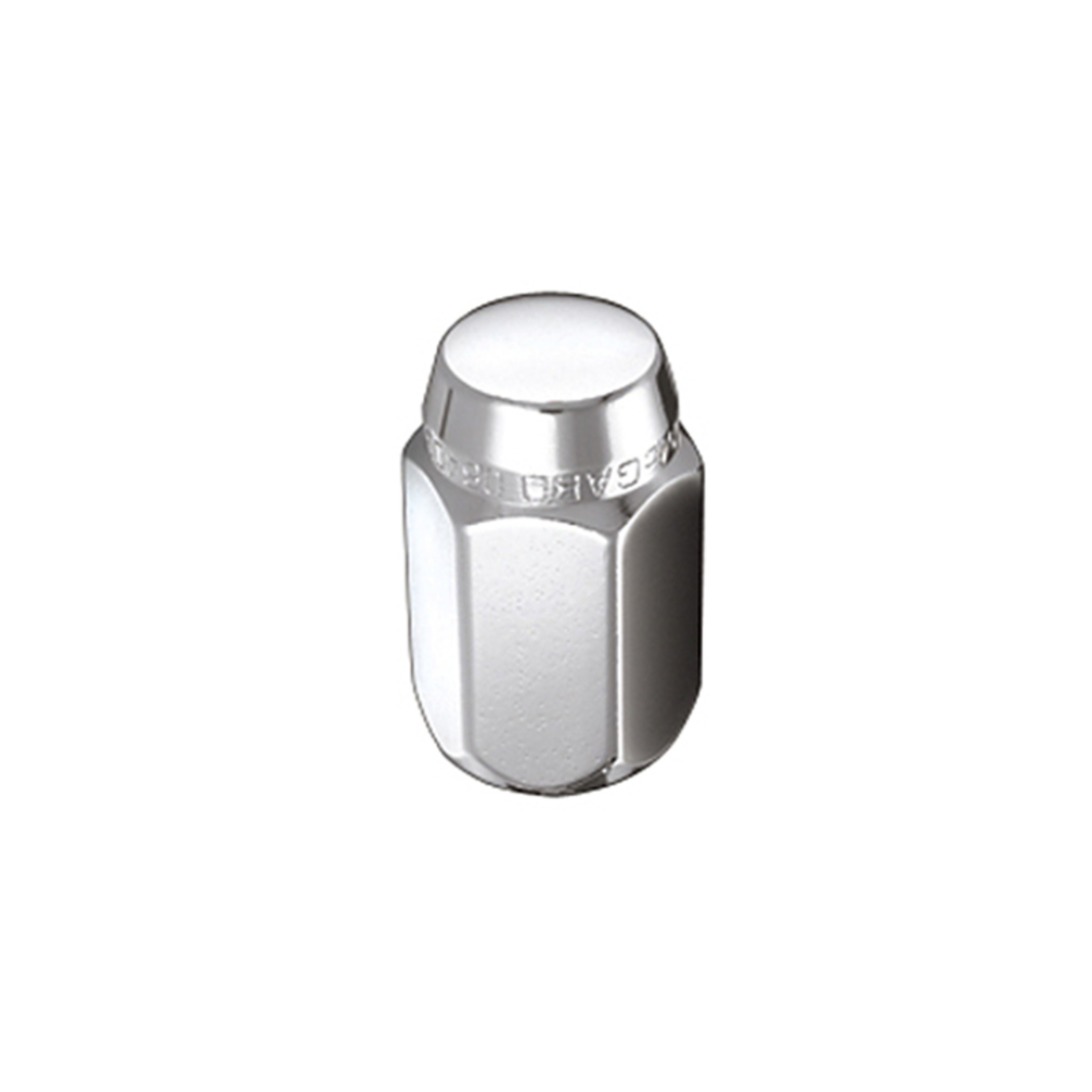 Picture of McGard Hex Lug Nut (Cone Seat) M12X1.5 / 13/16 Hex / 1.5in. Length (Box of 100) - Chrome