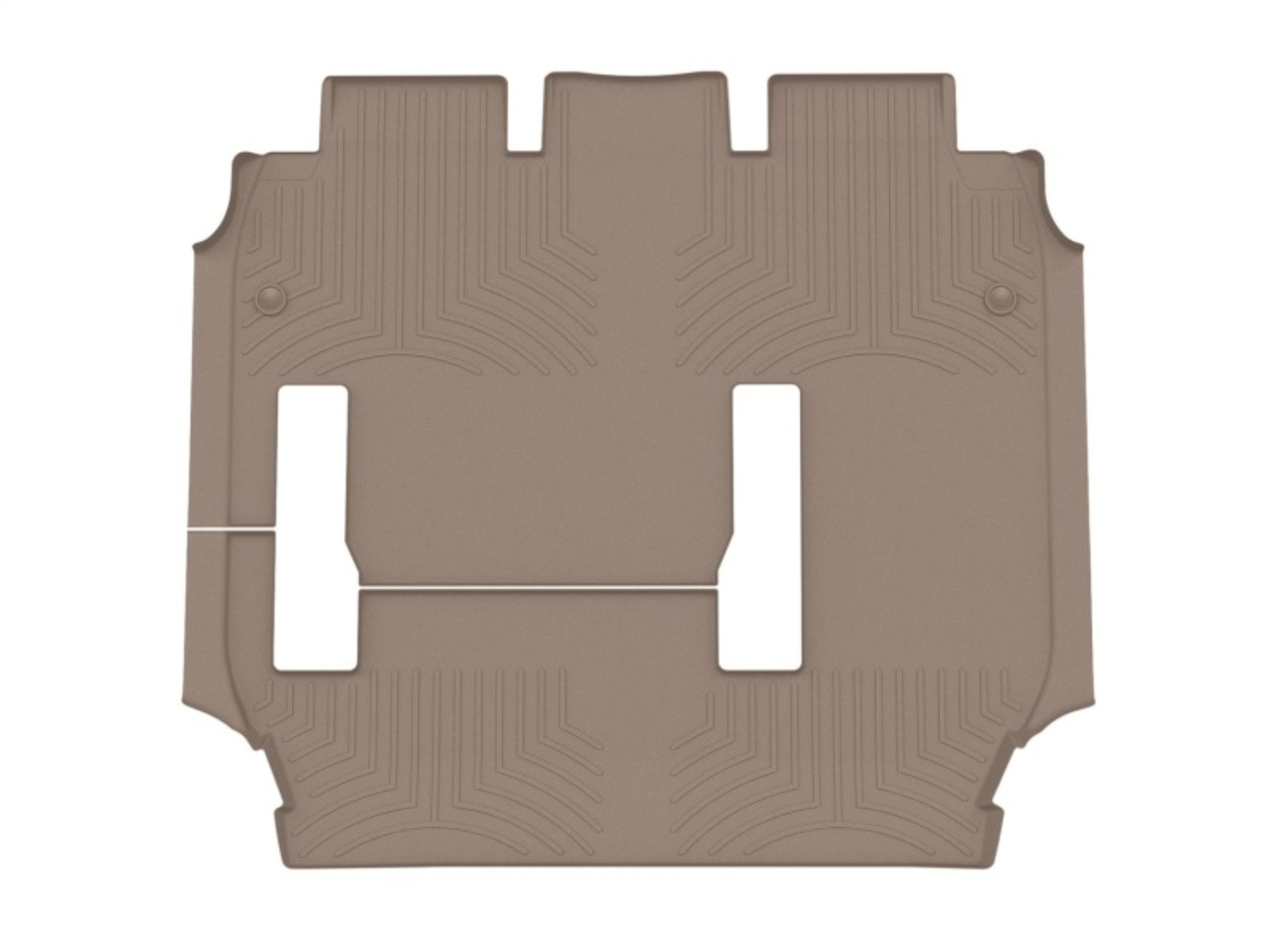 Picture of WeatherTech 2018+ Chrysler Pacifica w/2nd Row Bench Seat Rear FloorLiner - Tan