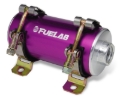 Picture of Fuelab Prodigy High Efficiency EFI In-Line Fuel Pump - 1300 HP - Purple