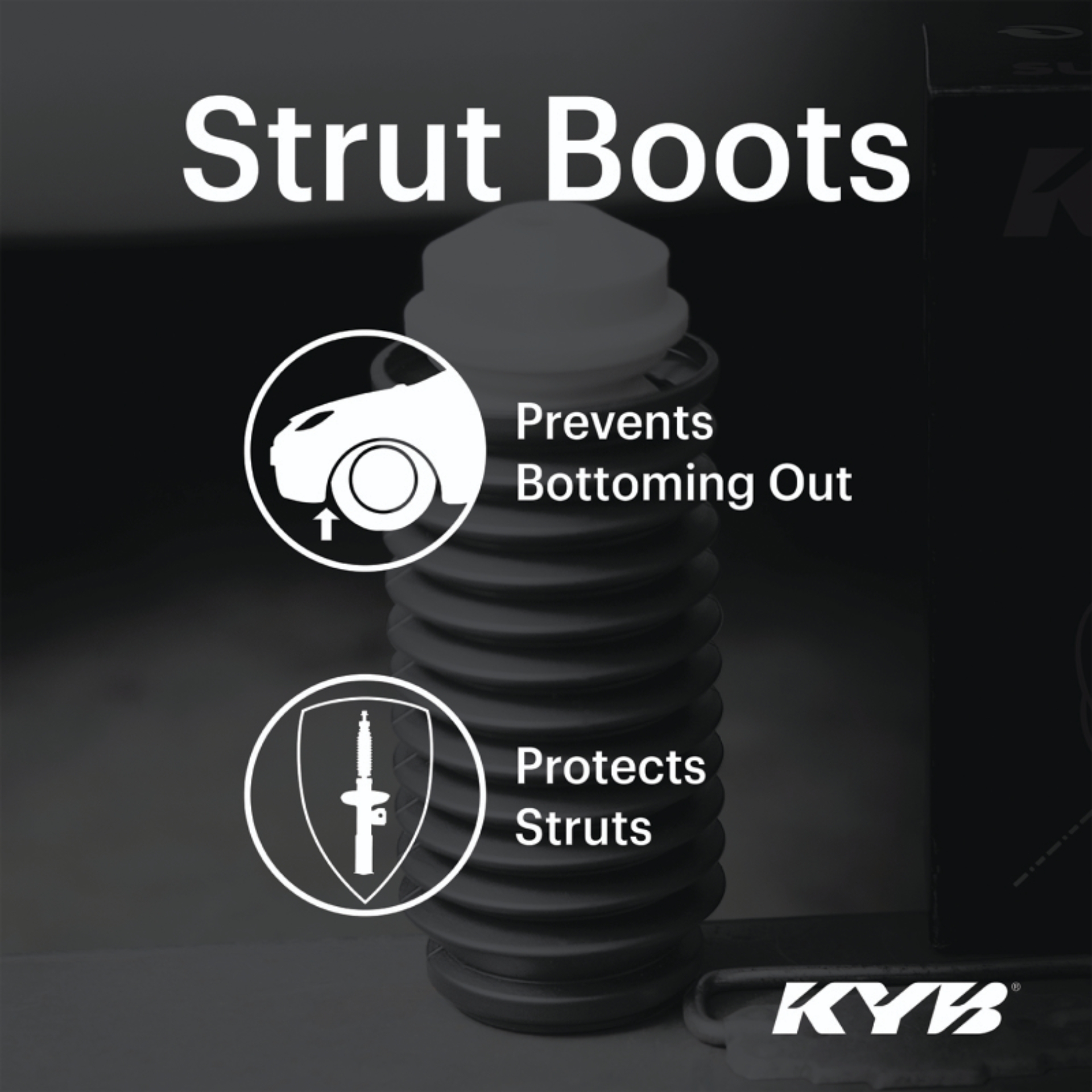 Picture of KYB Shocks & Struts Strut Boots Front CHRYSLER Pacifica 2004-08 CHRYSLER Town and Country Mini Van 1