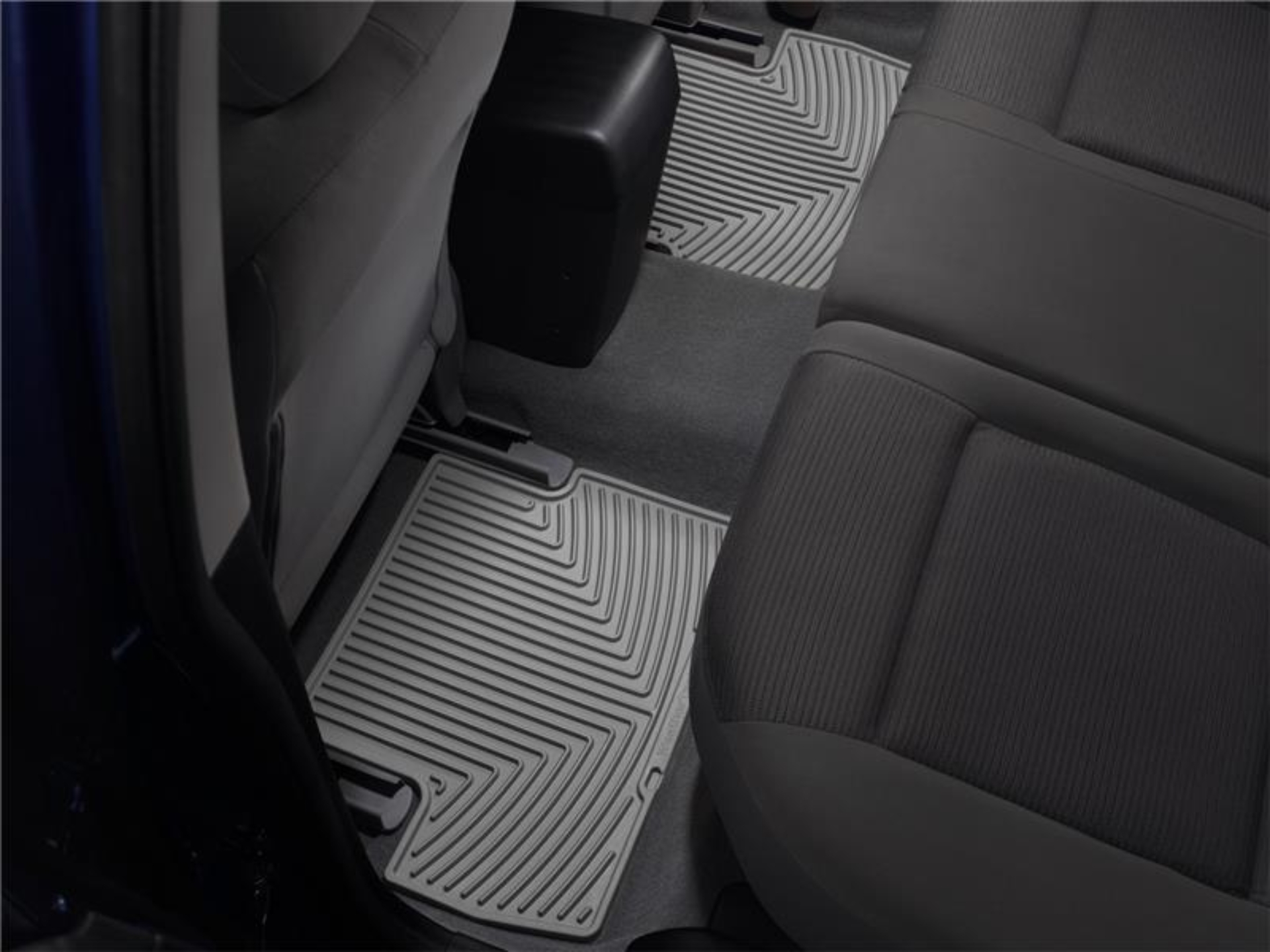 Picture of WeatherTech 66-92 Dodge Monaco Front and Rear Rubber Mats - Grey