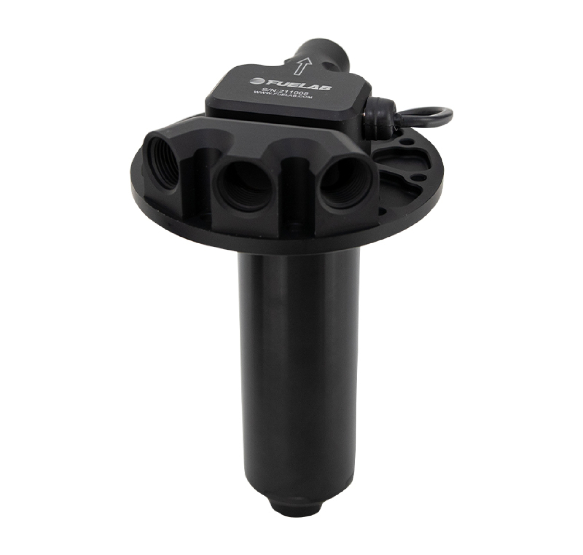 Picture of Fuelab High Efficiency EFI 1250 HP SAE Plate Mount Brushless Screw Pump - 500 LHP