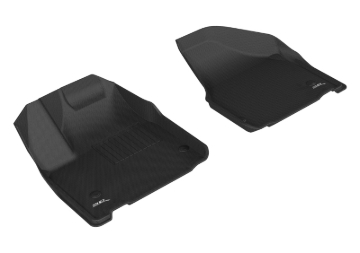 Picture of 3D MAXpider 2017-2020 Chrysler Pacifica/Voyager Kagu 1st Row Floormat - Black