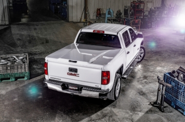 Picture of UnderCover 19-20 GMC Sierra 1500 (w/ MultiPro TG) 6.5ft Elite LX Bed Cover - Pacific Blue Metallic
