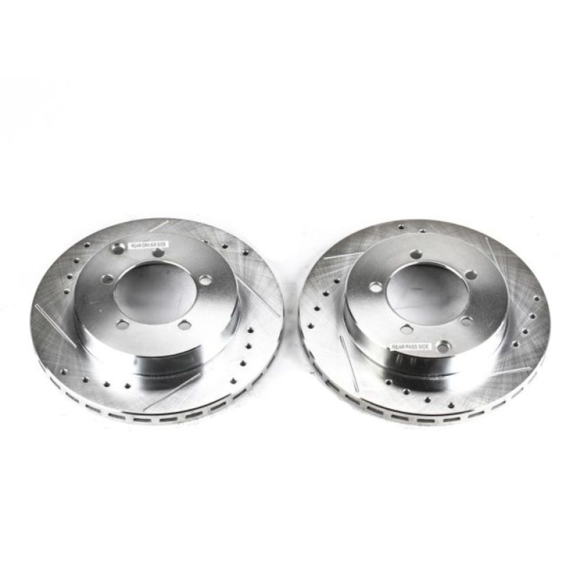 Picture of Power Stop 91-93 Dodge Stealth Rear Evolution Drilled & Slotted Rotors - Pair