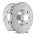 Picture of Power Stop 91-93 Dodge Stealth Rear Evolution Drilled & Slotted Rotors - Pair