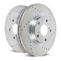 Picture of Power Stop 91-93 Dodge Stealth Rear Evolution Drilled & Slotted Rotors - Pair