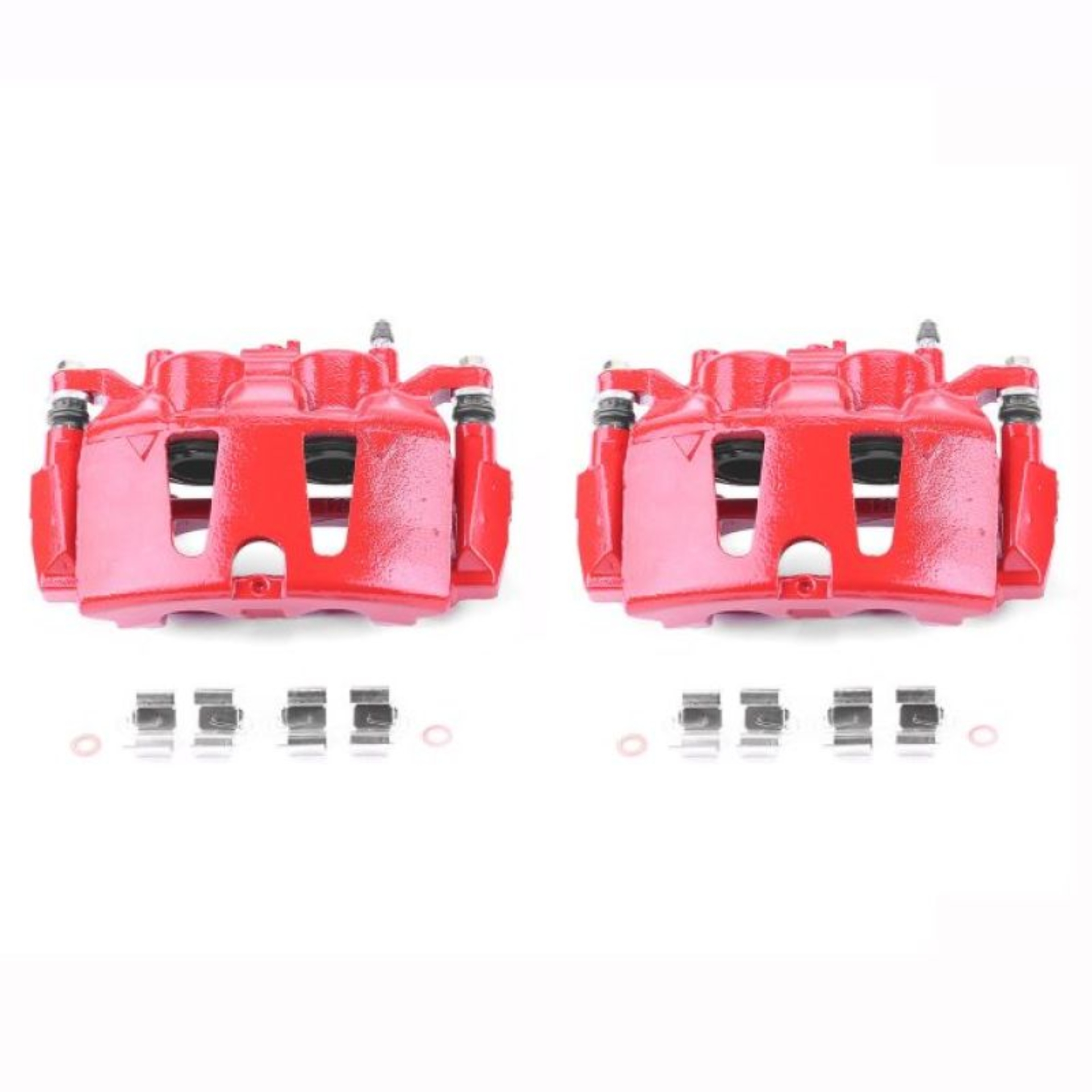 Picture of Power Stop 2017 Chrysler Pacifica Front Red Calipers w/Brackets - Pair