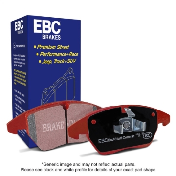 Picture of EBC 91-93 Dodge Stealth 3.0 4WD Redstuff Front Brake Pads
