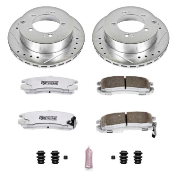 Picture of Power Stop 91-96 Dodge Stealth Rear Z26 Street Warrior Brake Kit