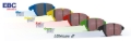 Picture of EBC 91-96 Dodge Stealth 3.0 2WD Redstuff Front Brake Pads
