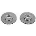 Picture of Power Stop 91-93 Dodge Stealth Front Evolution Drilled & Slotted Rotors - Pair
