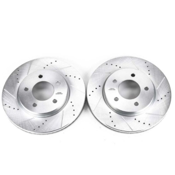 Picture of Power Stop 04-08 Chrysler Pacifica Front Evolution Drilled & Slotted Rotors - Pair
