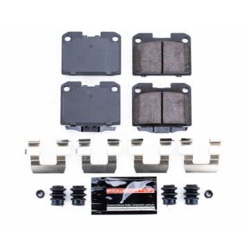 Picture of Power Stop 95-96 Dodge Stealth Rear Z23 Evolution Sport Brake Pads w/Hardware