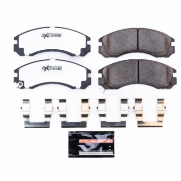 Picture of Power Stop 91-96 Dodge Stealth Front Z26 Extreme Street Brake Pads w/Hardware