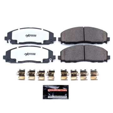 Picture of Power Stop 17-19 Chrysler Pacifica Front Z36 Truck & Tow Brake Pads w/Hardware