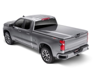 Picture of UnderCover 2020 Chevy 2500/3500 HD 6.9ft Elite LX Bed Cover - Pacific Blue Metallic