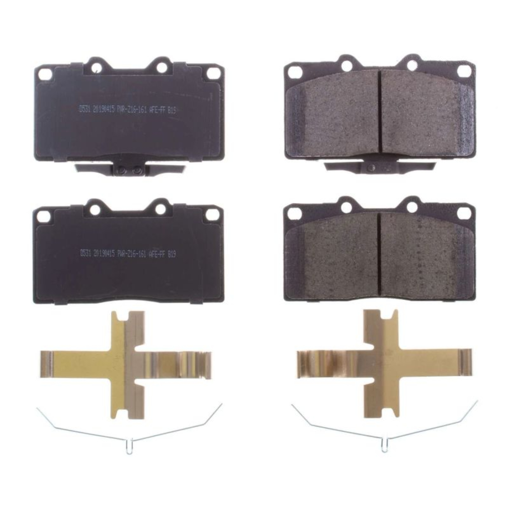 Picture of Power Stop 91-96 Dodge Stealth Front Z17 Evolution Ceramic Brake Pads w/Hardware