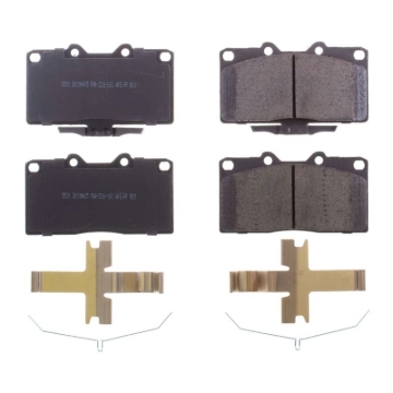 Picture of Power Stop 91-96 Dodge Stealth Front Z17 Evolution Ceramic Brake Pads w/Hardware